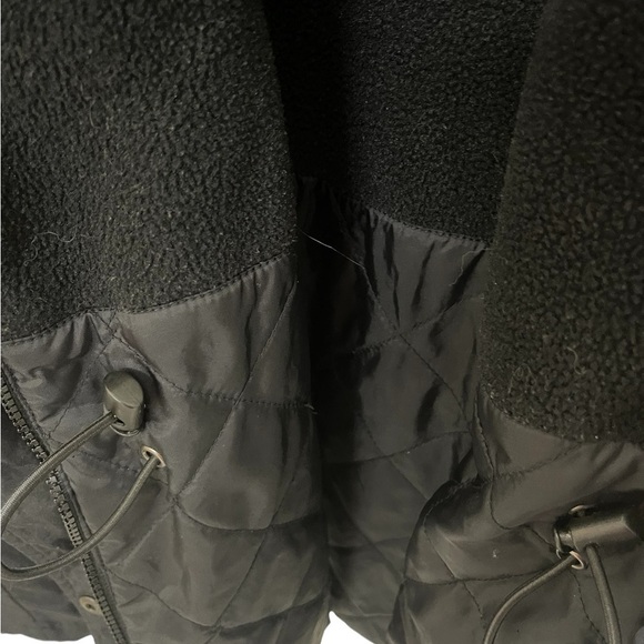 Eddie Bauer Polartec Black 100% Nylon Polyester Women’s Size Large Jacket - Picture 8 of 9